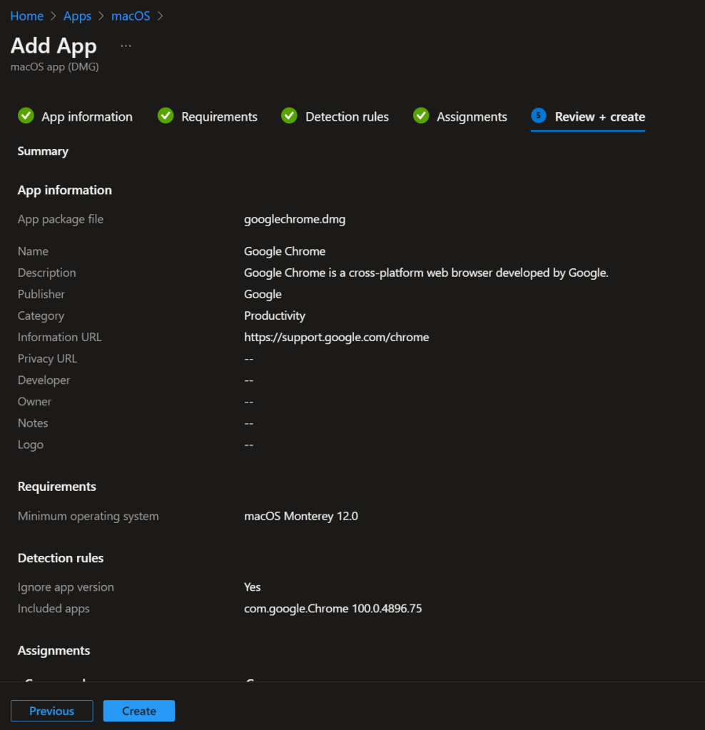 Assign to Azure AD group